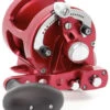 Avet MXJ 6/4 MC Raptor 2-Speed Lever Drag Casting Reel - Red