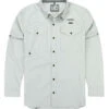 Jetty Bowline Long Sleeve Guide Shirt - Grey - 2X-Large