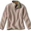 Orvis Outdoor Quilted Snap Sweatshirt