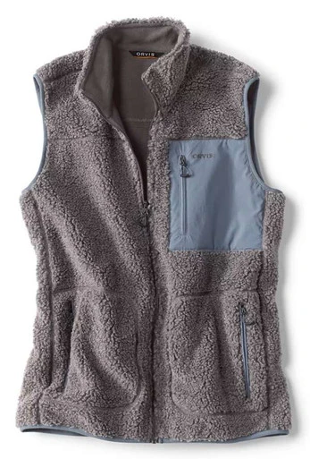 Orvis Sherpa Fleece Vest - Charcoal - X-Large 1 Orvis Sherpa Fleece Vest - Charcoal - X-Large