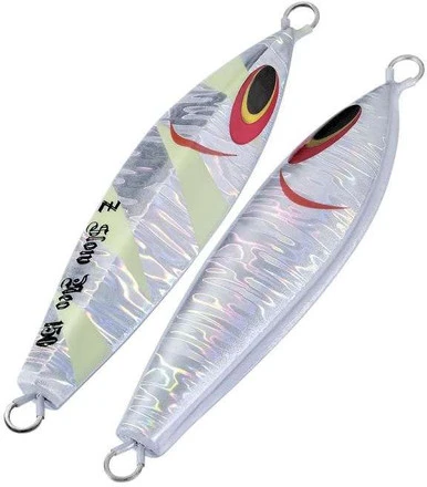 Sea Falcon Z Slow Neo Jig - 120g - Lightning Glow Silver 1 Sea Falcon Z Slow Neo Jig - 120g - Lightning Glow Silver