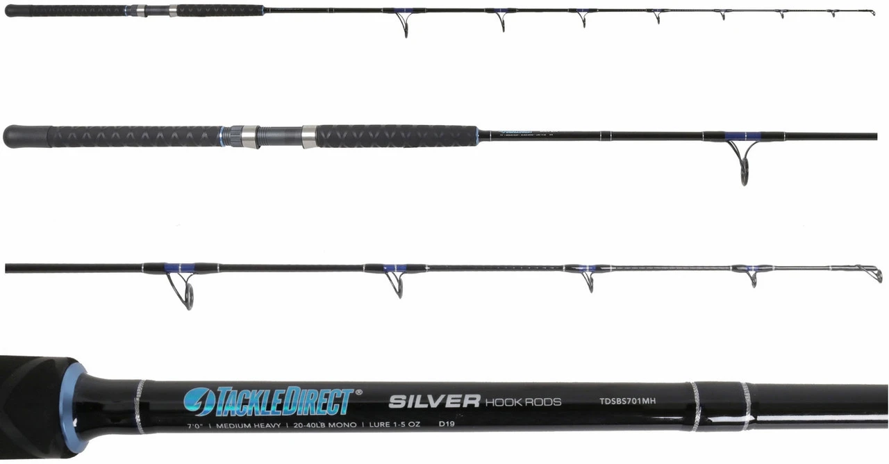 TackleDirect Silver Hook/Shimano SRG6000SWAHG Saragosa Spinning Combo 2 TackleDirect Silver Hook/Shimano SRG6000SWAHG Saragosa Spinning Combo - Image 2